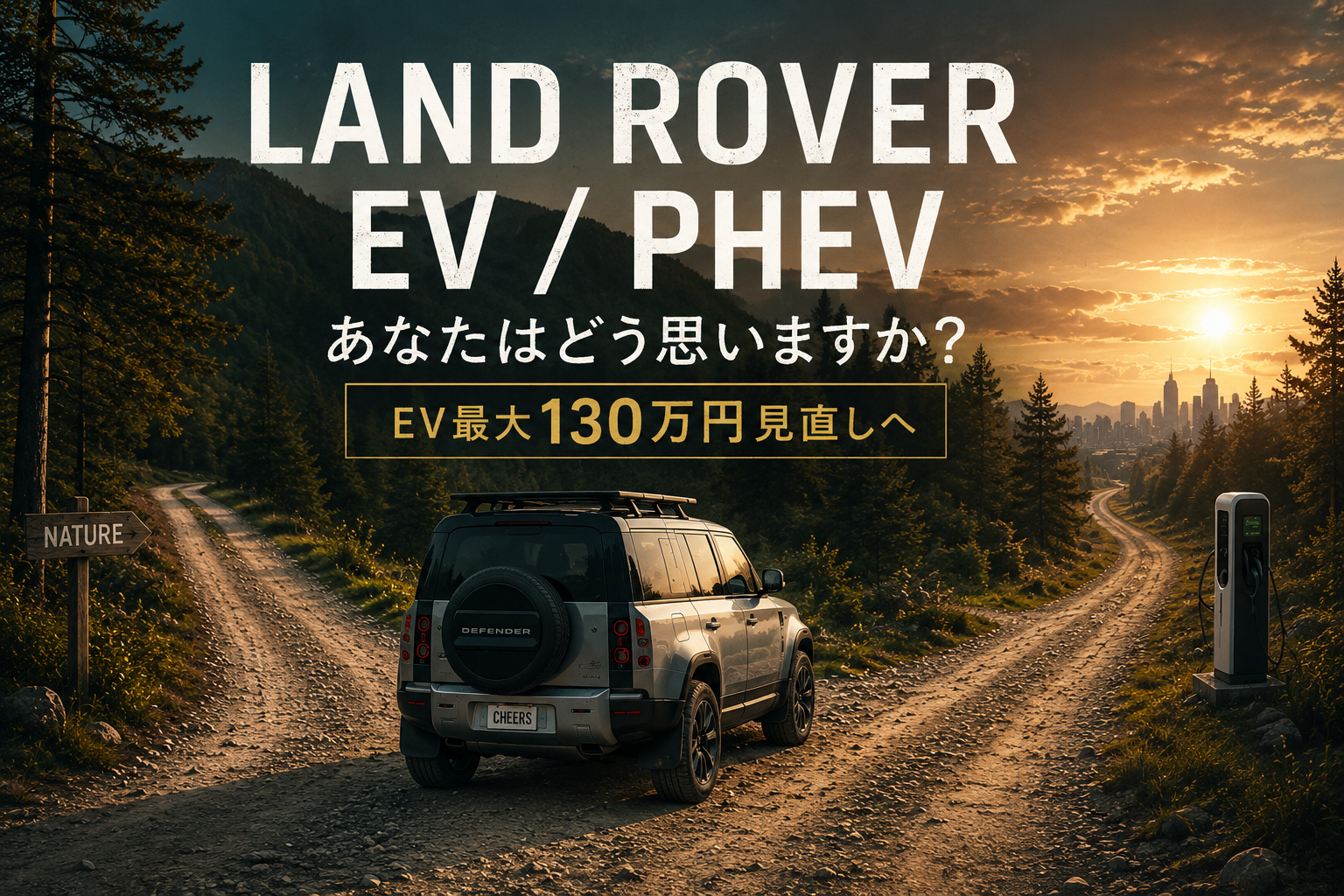 ランドローバー EV PHV 補助金